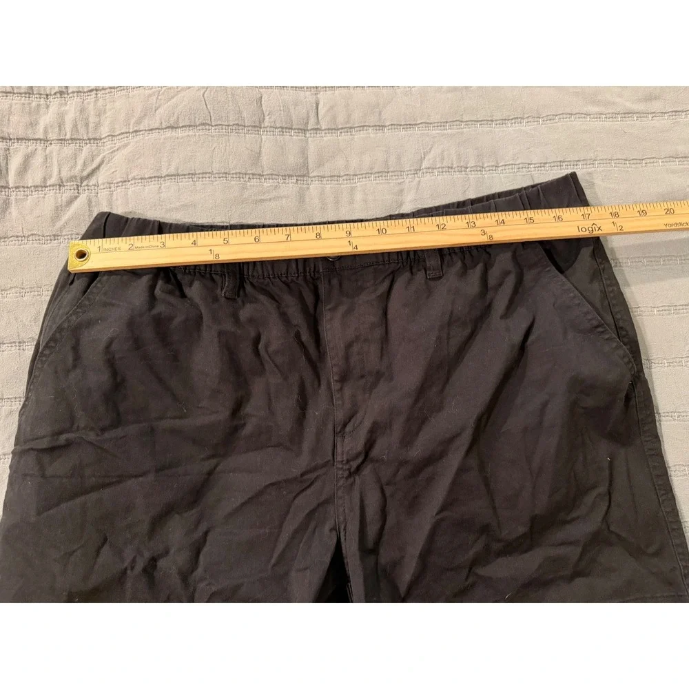 Chubbies Originals Mens Black Stretch Twill Shorts 5.5 Inch Inseam XL 36 Waist